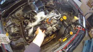 SUBARU forester SH 2.5 AWD EJ 253 монтаж газових форсунок STAG W03