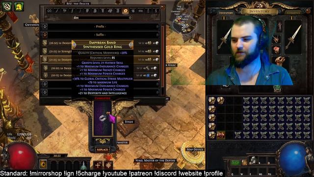 [PoE 3.23] 500 Mirror Ring Crafting: The 25,000 Divine Final Mod смотреть онлайн