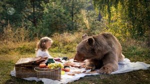 ЭТО РОССИЯ, ДЕТКА! Медведь Степан. Ручной медведь. МЕДВЕДЬ И ЧЕЛОВЕК. Домашний медведь