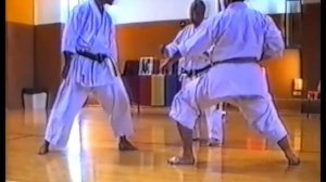 1998 Taiji KASE sensei in Andorra UKE as ATTACK. Part. 2.  #kaseha #karate #shotokan