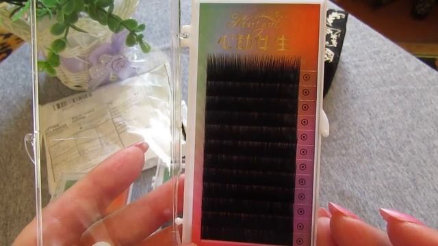Карандаш для бровей с AliExpress и реснички с eBay. смотреть онлайн