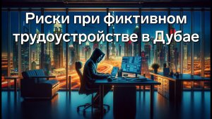 Риски фиктивного трудоустройства в ОАЭ | Что Важно Знать