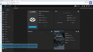 TrueNAS Core Install Configure Pool User And Sharing - Large Scale Data Storage Technology