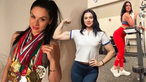 Ирина Гладкая VS мужиков в США #ARM WRESTLING