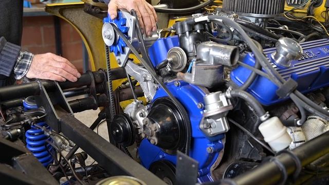 TVR 3000M ,Part 7 fitting more engine ancillaries and V-belt issue смотреть онлайн