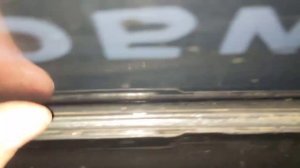 отклеилось заднее стекло almera n16 2005