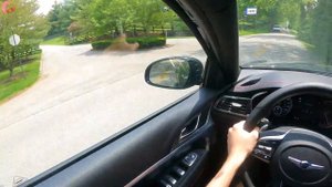 2022 Genesis G70 Sport // POV Review & Test Drive (3D Binaural Audio)
