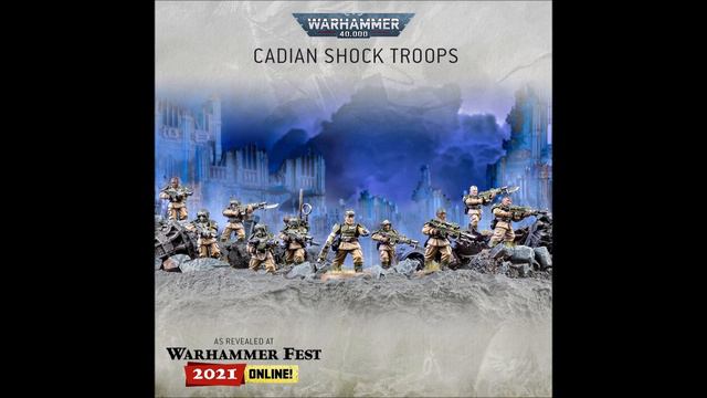 New Cadian Upgrade Sprue! - 9th Ed. Warhammer 40,000 смотреть онлайн