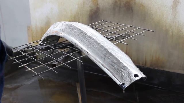 Процесс нанесения покрытия методом химической металлизации