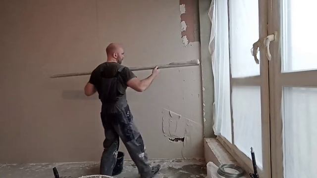 штукатурка стен гипсовой смесью вручную смотреть онлайн