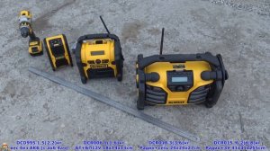Радио Dewalt DCR006, DCR015, DCR018