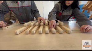 Мастер-класс столярные мастерские в МОГАПОУ "Строительно-технический колледж"