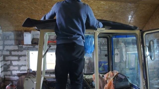 КРУТА СТЕЛЯ в ЮМЗ! Шумо-віброізоляція/потолочная ткань/Кабина краще ніж заводська!!!