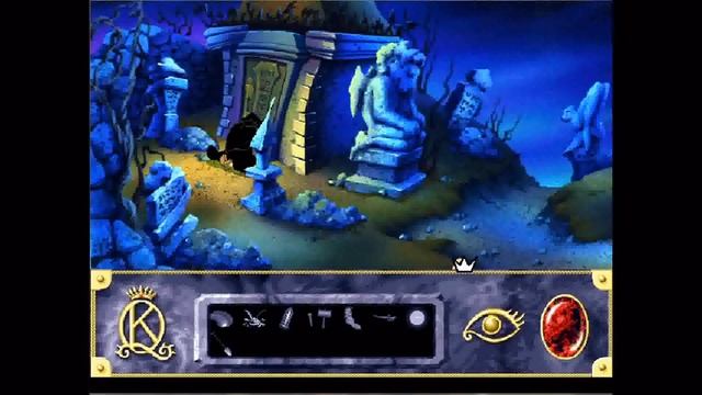 King's Quest VII Walkthrough Chapter 4 Part 2 - Helping out the Gravedigger and Dr. Cadaver смотреть онлайн