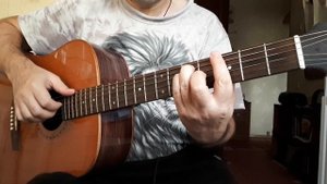 Гармоничный чёс на гитаре. Белые Розы