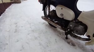 Honda super cub aa01 press