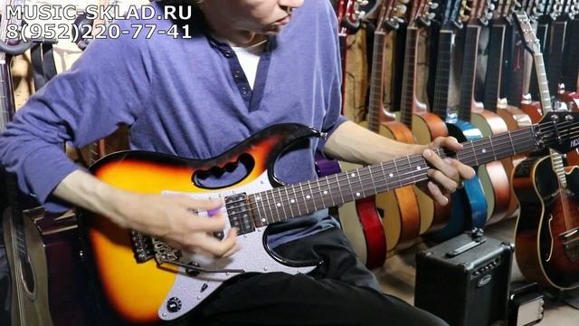 Обзор электрогитары Homage HEG380SB смотреть онлайн