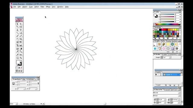 Adobe Illustrator CS | Simple Design | ICTctc Academy | Md. Rashedur Rahaman | ictkcbd.com смотреть онлайн