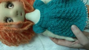 ВЯЗАНОЕ ПЛАТЬЕ ДЛЯ КУКЛЫ. 2 ЧАСТЬ. ВЯЖЕМ ЮБКУ ПЛАТЬЯ.