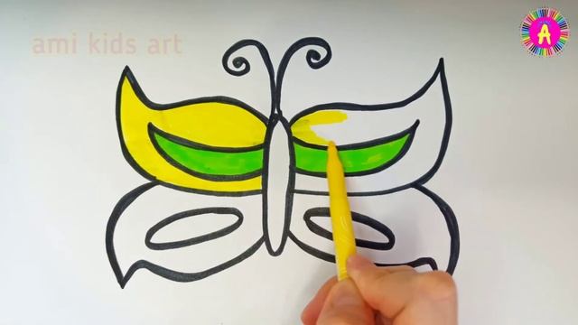 РАСКРАСКА БАБОЧКА? РИСУНКИ для СРИСОВКИ смотреть онлайн