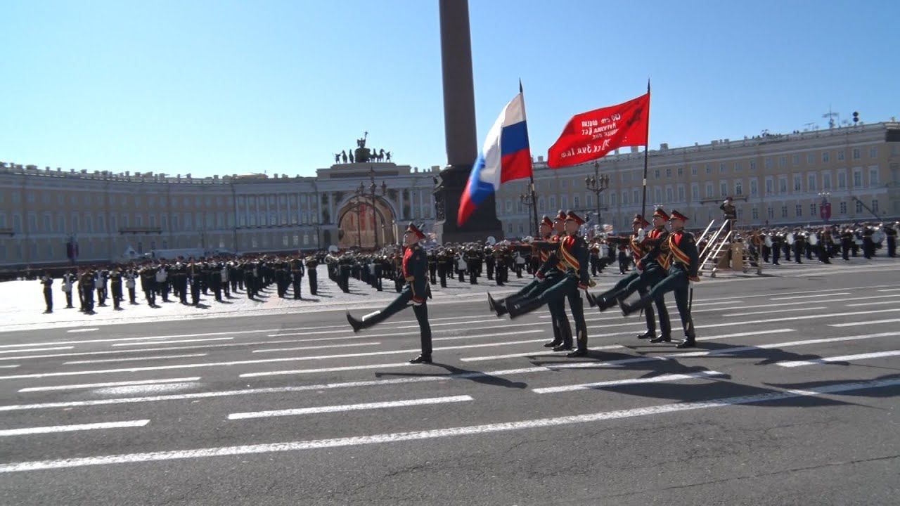 Парад Победы 9 мая 2021 год (СПбКВК)