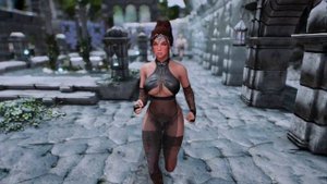 Skyrim Vanargand Animations - Female Idle Walk and Run