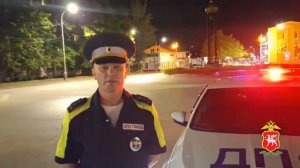 Полицейскими Керчи в ходе погони задержан нетрезвый водитель, проигнорировавший сигнал об остановке