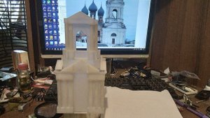 Юрьевецкая колокольня. Создание копии своими руками.