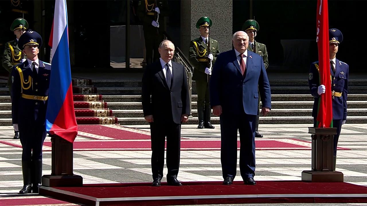 Вопросы экономики и безопасности обсудили в Минске президенты России и Белоруссии