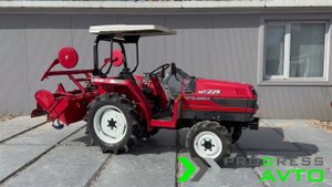 Mitsubishi MT 225 D Мини трактор японский с Почвенной фрезой: Mitsubishi RB-150 в наличии в г.Чита