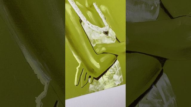 FASHION ILLUSTRATION / МОДНАЯ ИЛЛЮСТРАЦИЯ #shorts