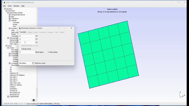 3D Static Structural Simulation: FreeCAD Gmsh PreProMax Workflow смотреть онлайн