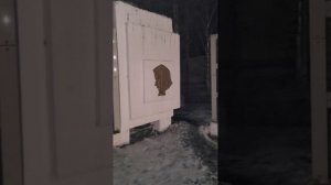 Чегдомын.  памятник Последняя Атака.