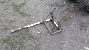 Домкрат для мотоблока своими руками