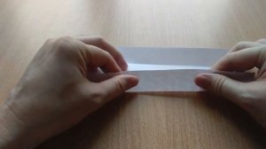 Оригами делаем сами, как сделать нож из бумаги.