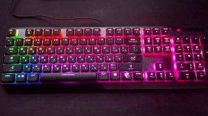 ARGB подсветка клавиатуры MSI Vigor GK50 Low Profile