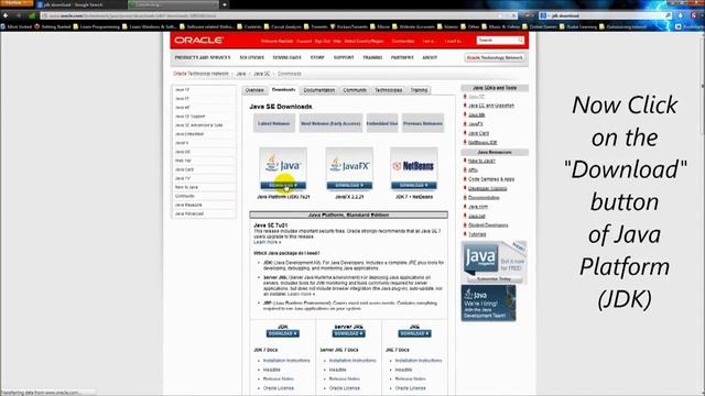How to download Java Development Kit (JDK) on a Windows PC смотреть онлайн