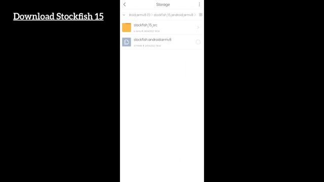 Download Stockfish 15 on your android phone ? | how to install stockfish chess engine on android