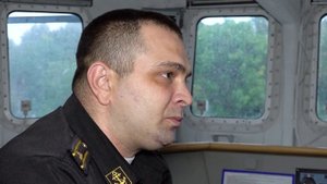 Командир противоминного корабля "Александр Обухов" Сергей Пожидаев #army