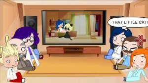 MLB Parents and Teachers react to "Marinette's Life" || Miraculous ladybug || Gacha club