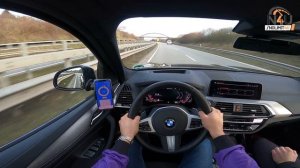 BMW X3 M40d REVIEW | TOP SPEED on Autobahn | 0-100 Launch Control by NoLimit4U