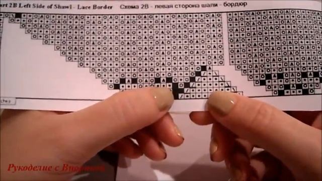 Шаль "Замерзшие листья".Часть №3 смотреть онлайн