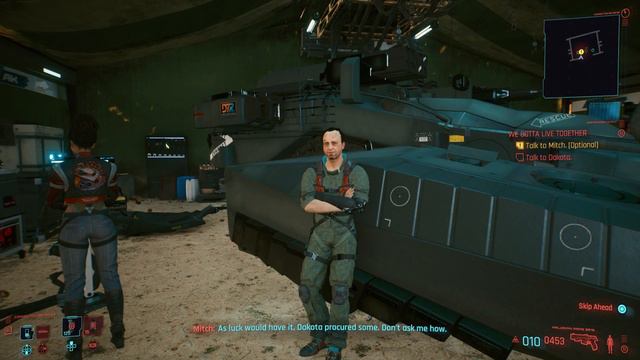 Cyberpunk 2077 - We Gotta Live Together: Talk To Mitch (Made Modifications To Basilisk Panzer) PS5 смотреть онлайн