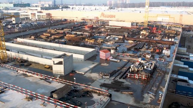 Реконструкция ТК "Мега Теплый стан" смотреть онлайн