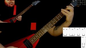 Sepultura - Roots Bloody Roots (guitar cover playthrough tab)