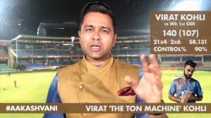 Virat 'The Ton Machine' Kohli: #AakashVani