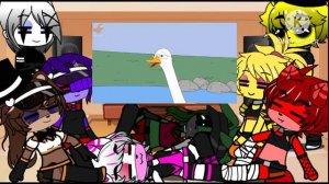 Реакция персонажей FapNAF на КУПЛИНОВ СТАЛ ГУСЕМ |Анимация про Куплинова| Untitled Goose Game