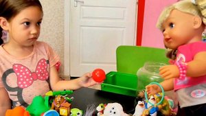 ❀ КУЧА ИГРУШЕК ИЗ ХЕППИ МИЛ ❀ ДИАНА И СЕСТРИЧКА БЕБИ БОН ВИКА НАВОДЯТ ПОРЯДОК В ИГРУШКАХ