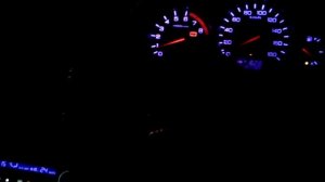 Подсветка приборки и климат-контроля Хонда Торнео