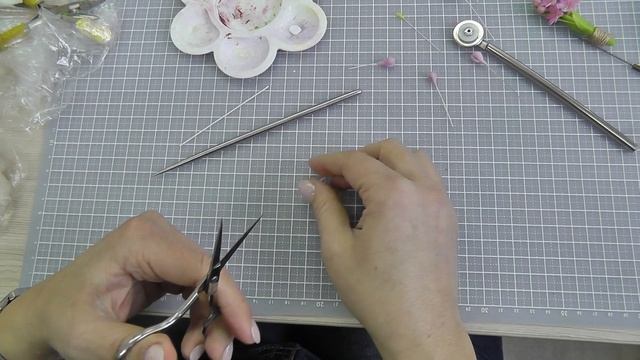 Как сделать цветок гиацинта из холодного фарфора